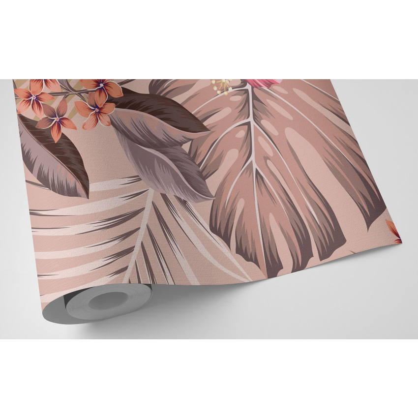 Papier peint motif XL - Motif floral