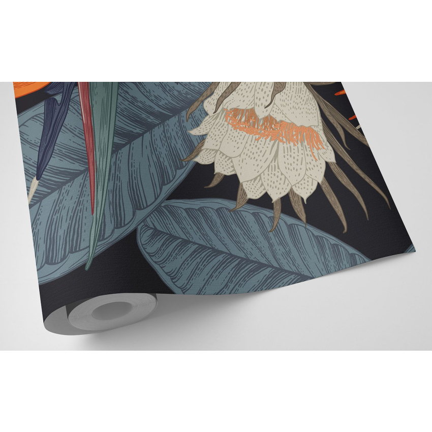 Papier peint motif XL - Motif floral