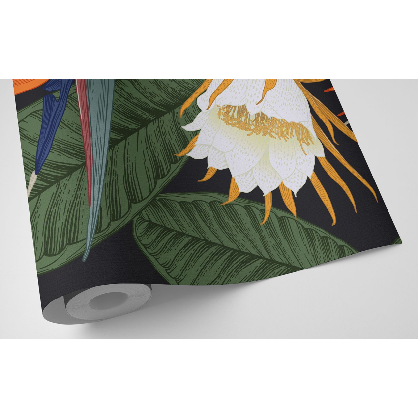 Papier peint motif XL - Motif floral