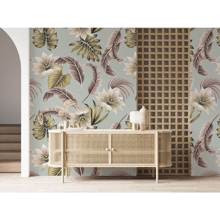 Papier peint motif XL - Motif floral