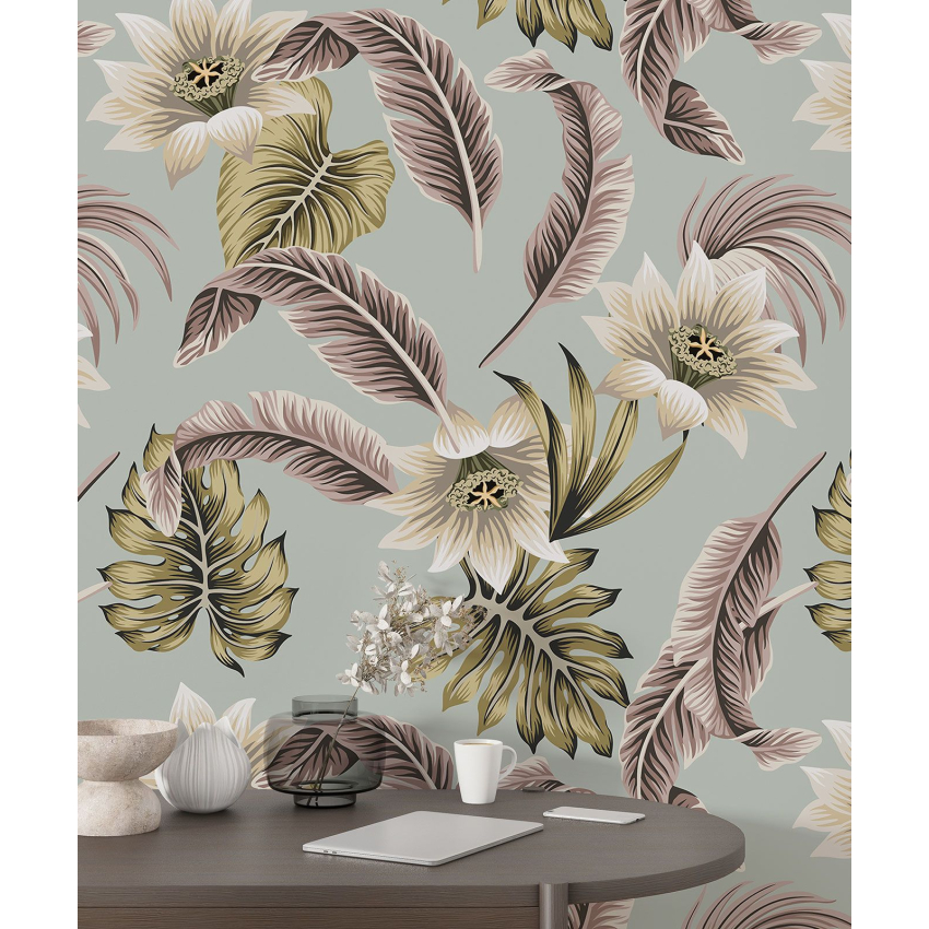 Papier peint motif XL - Motif floral