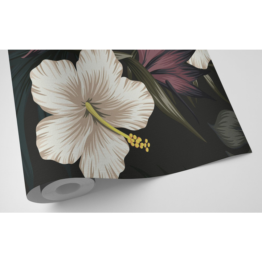 Papier peint motif XL - Motif floral