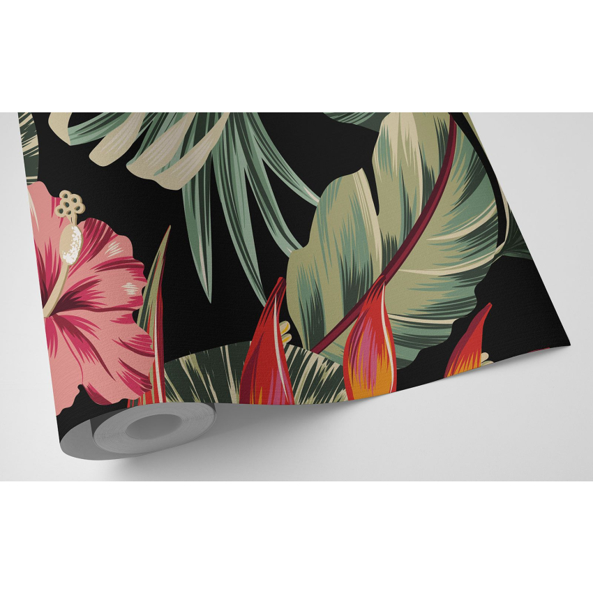 Papier peint motif XL - Motif floral