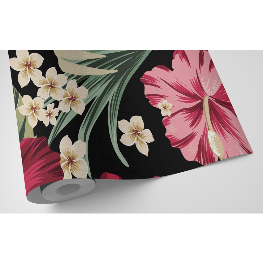 Papier peint motif XL - Motif floral