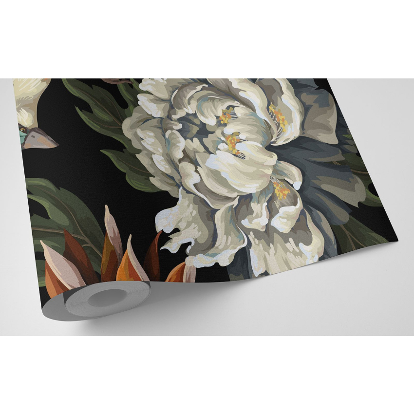 Papier peint motif XL - Motif floral