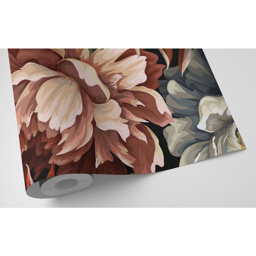 Papier peint motif XL - Motif floral