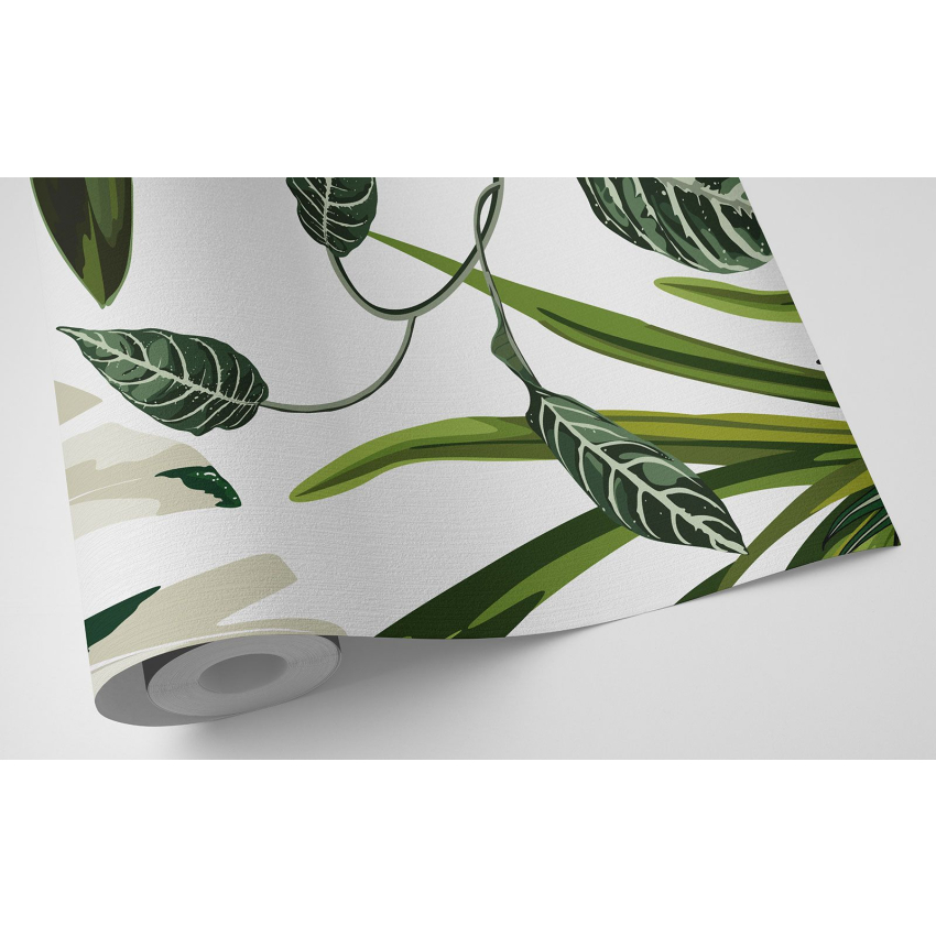 Papier peint motif XL - Motif floral