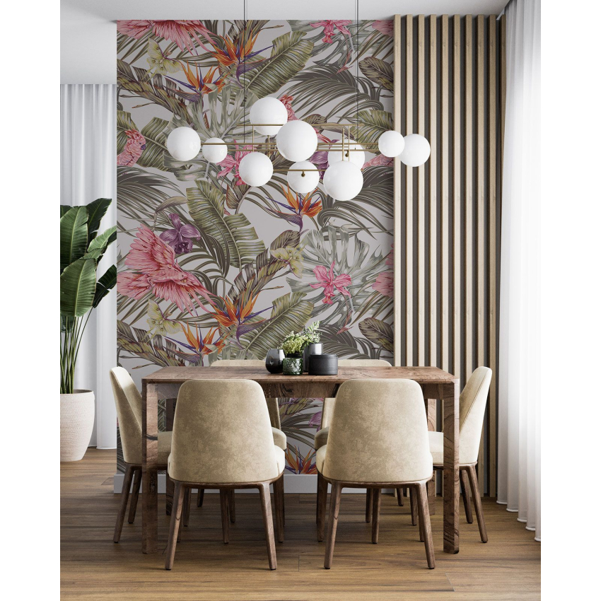Papier peint motif XL - Motif floral
