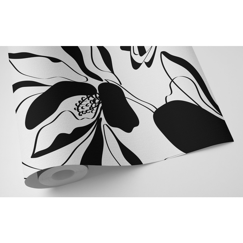 Papier peint motif XL - Motif floral