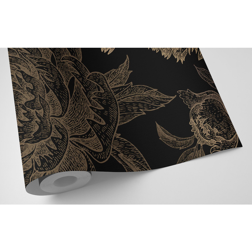 Papier peint motif XL - Motif floral