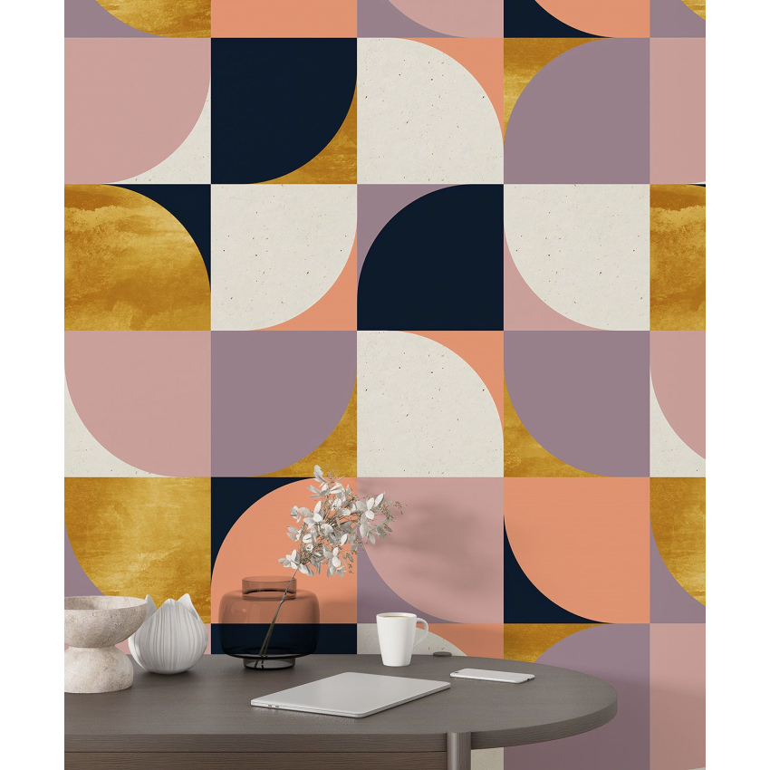 Papier peint motif XL - Motif Géométrique