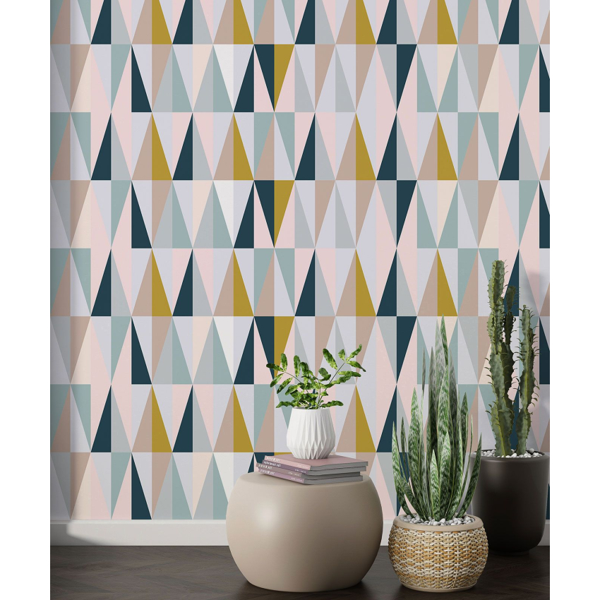 Papier peint motif XL - Motif géométrique
