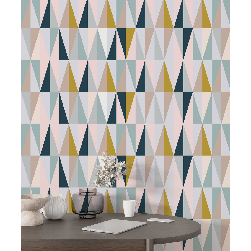 Papier peint motif XL - Motif géométrique