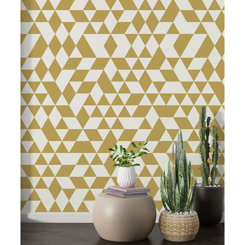 Papier peint motif XL - Motif géométrique