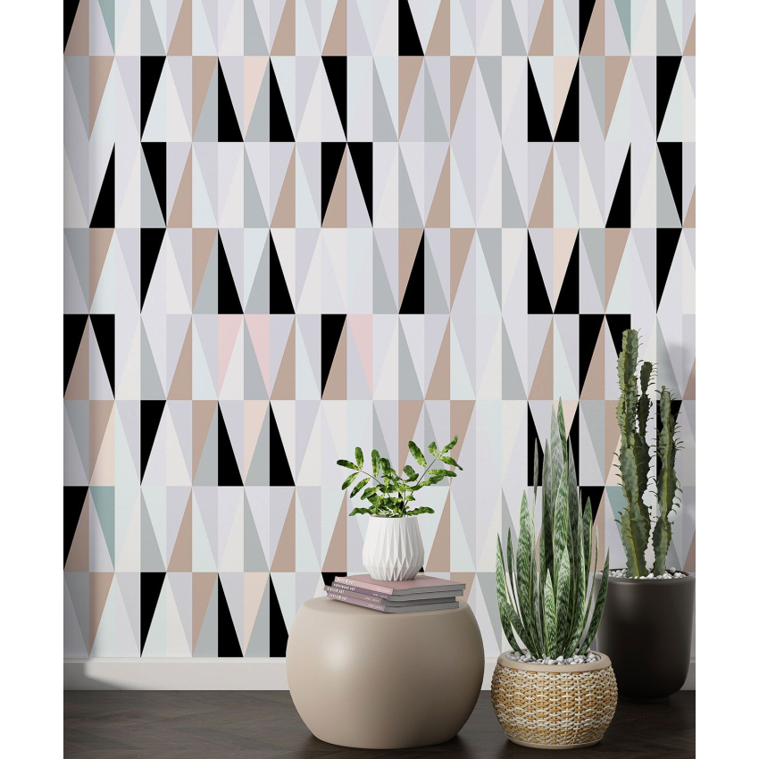 Papier peint motif XL - Motif géométrique