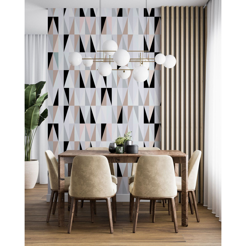 Papier peint motif XL - Motif géométrique