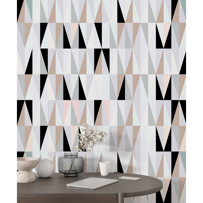 Papier peint motif XL - Motif géométrique