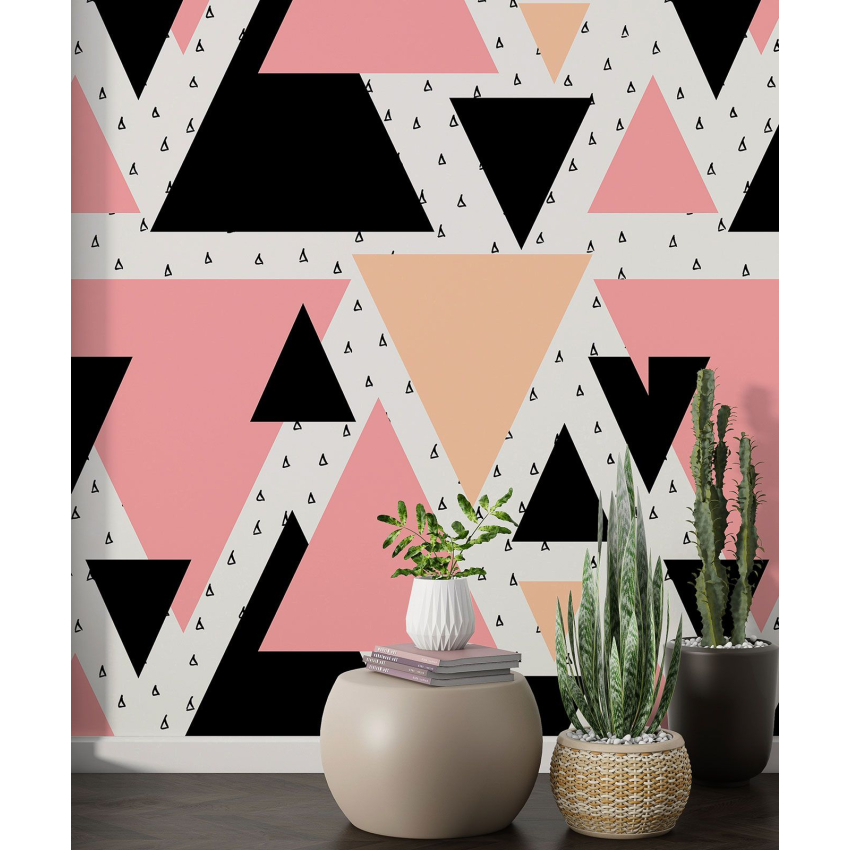 Papier peint motif XL - Motif géométrique