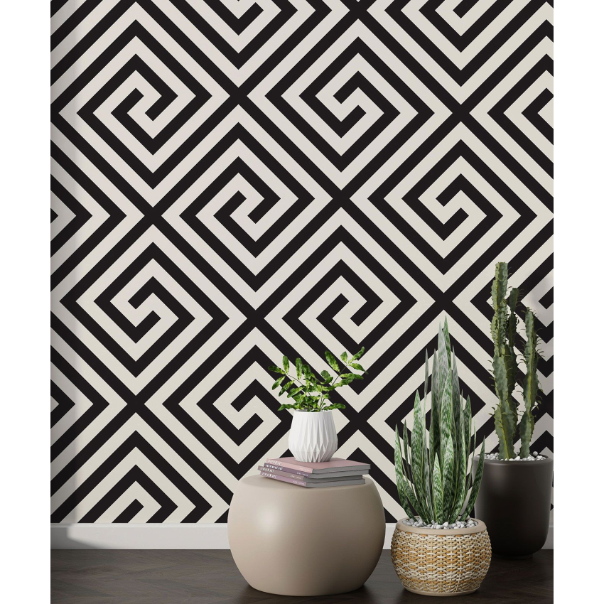 Papier peint motif XL - Motif géométrique