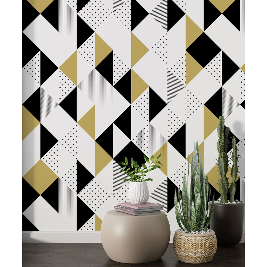 Papier peint motif XL - Motif géométrique