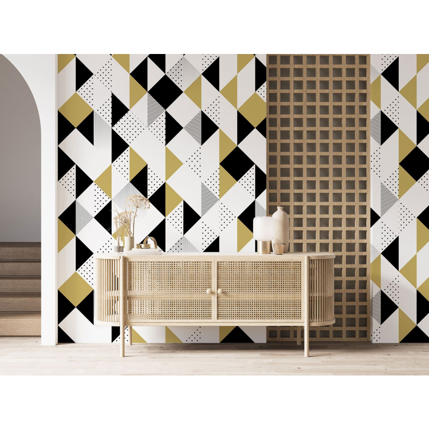 Papier peint motif XL - Motif géométrique