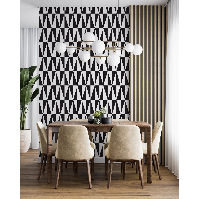 Papier peint motif XL - Motif géométrique