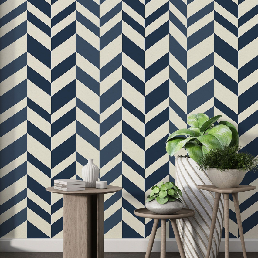 Papier peint motif XL - Motif géométrique
