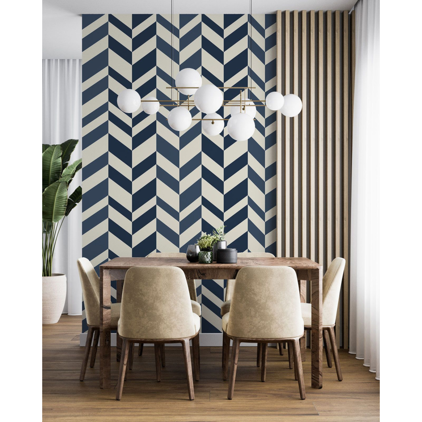 Papier peint motif XL - Motif géométrique