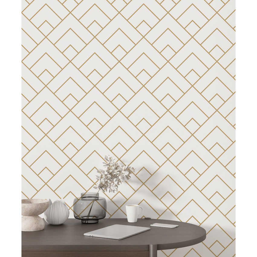 Papier peint motif XL - Motif géométrique