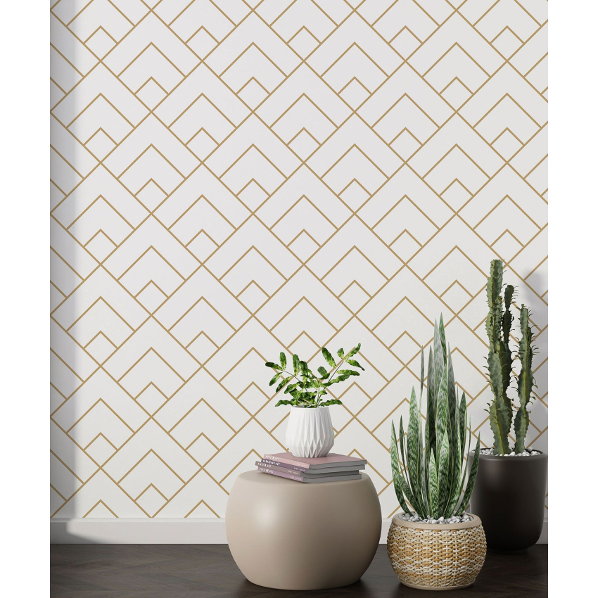 Papier peint motif XL - Motif géométrique