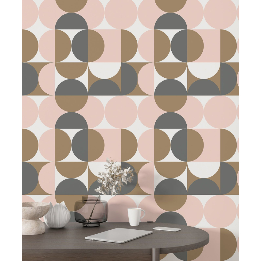 Papier peint motif XL - Motif géométrique