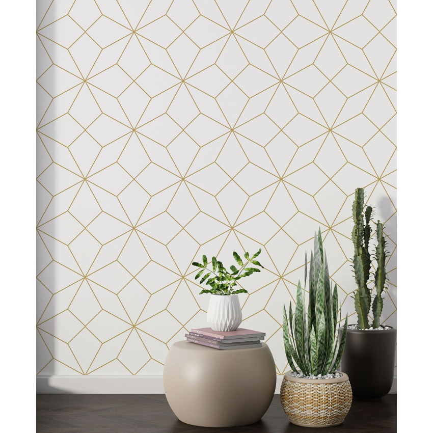 Papier peint motif XL - Motif géométrique