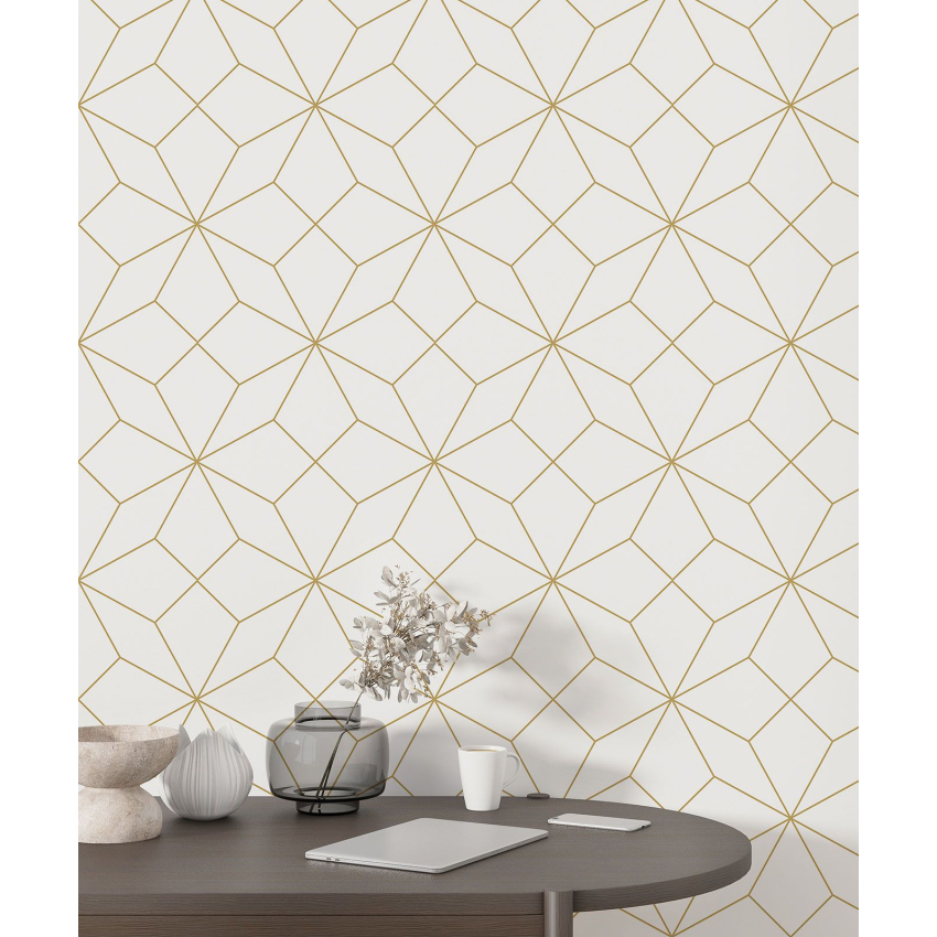Papier peint motif XL - Motif géométrique