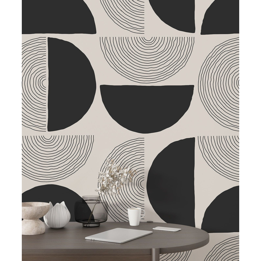 Papier peint motif XL - Motif géométrique
