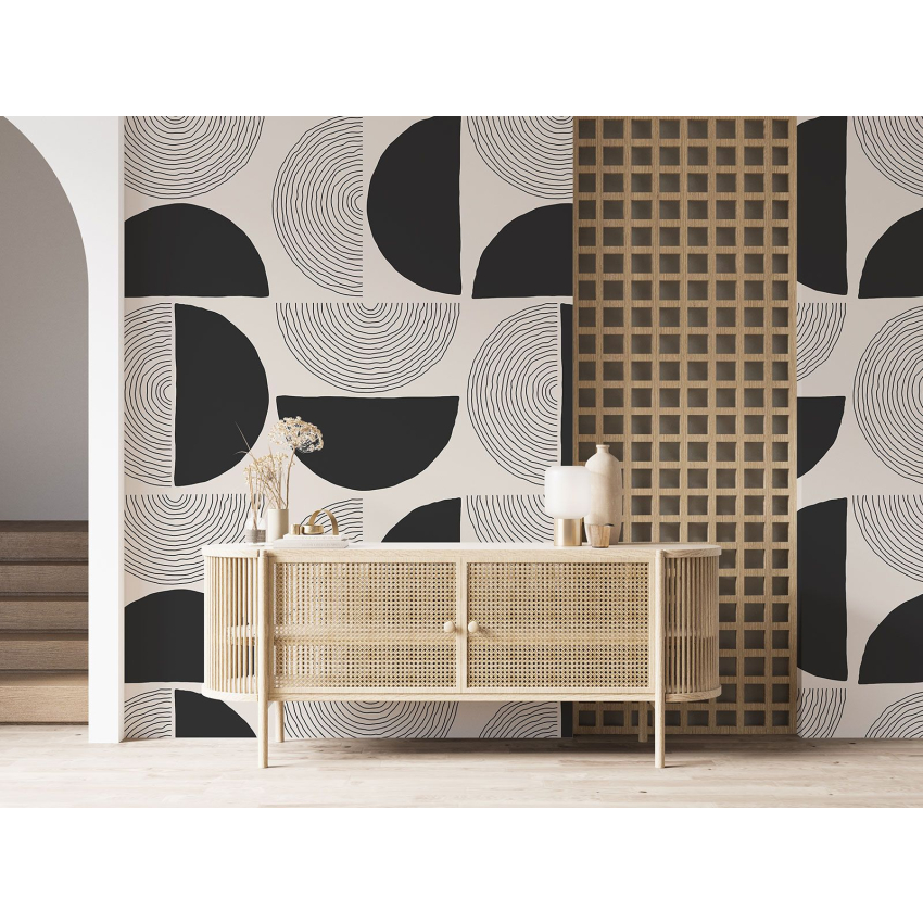 Papier peint motif XL - Motif géométrique