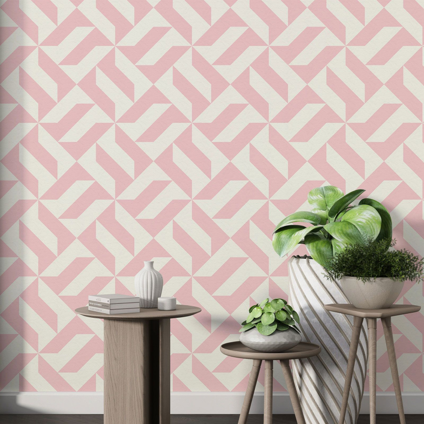 Papier peint motif XL - Motif géométrique