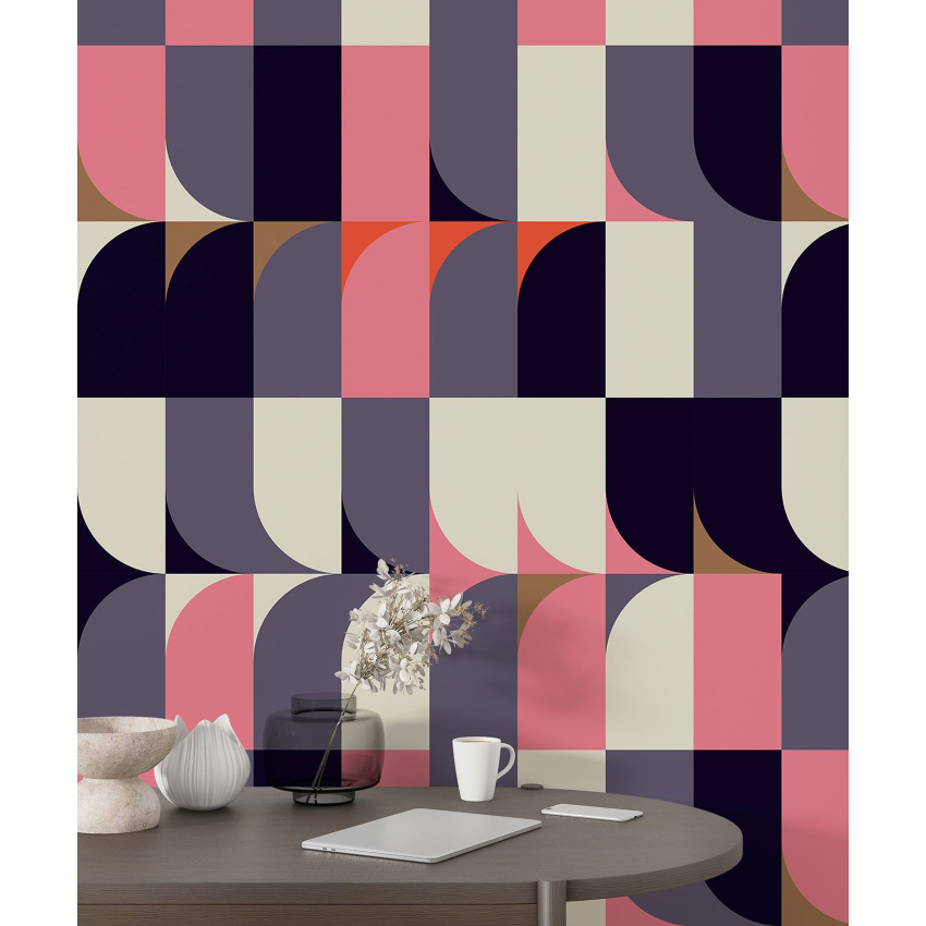 Papier peint motif XL - Motif géométrique