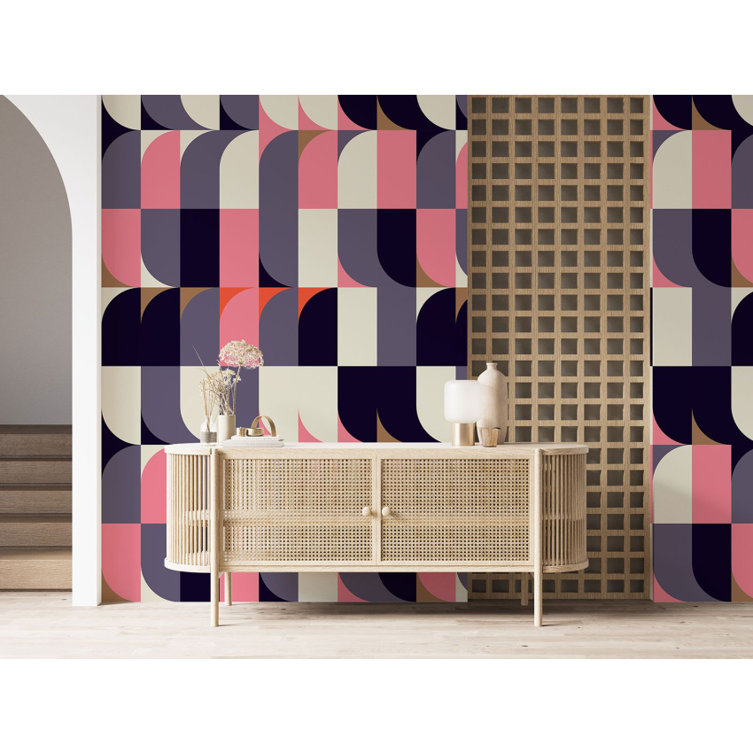 Papier peint motif XL - Motif géométrique