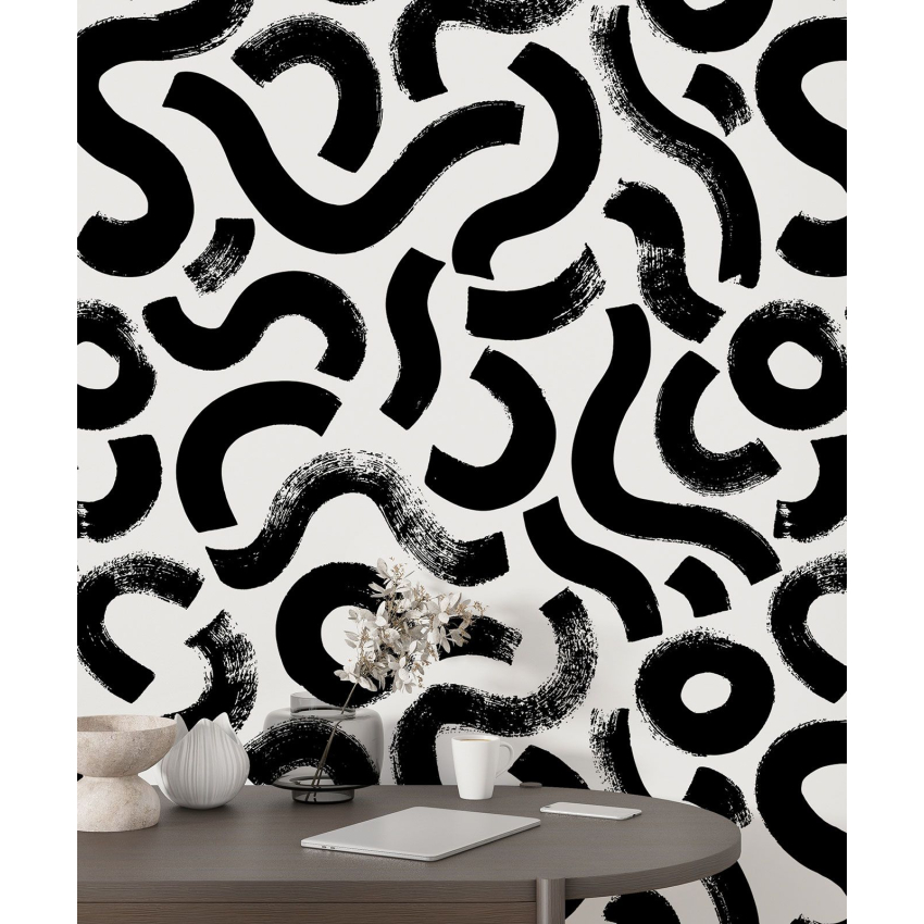 Papier peint motif XL - Motif graphique