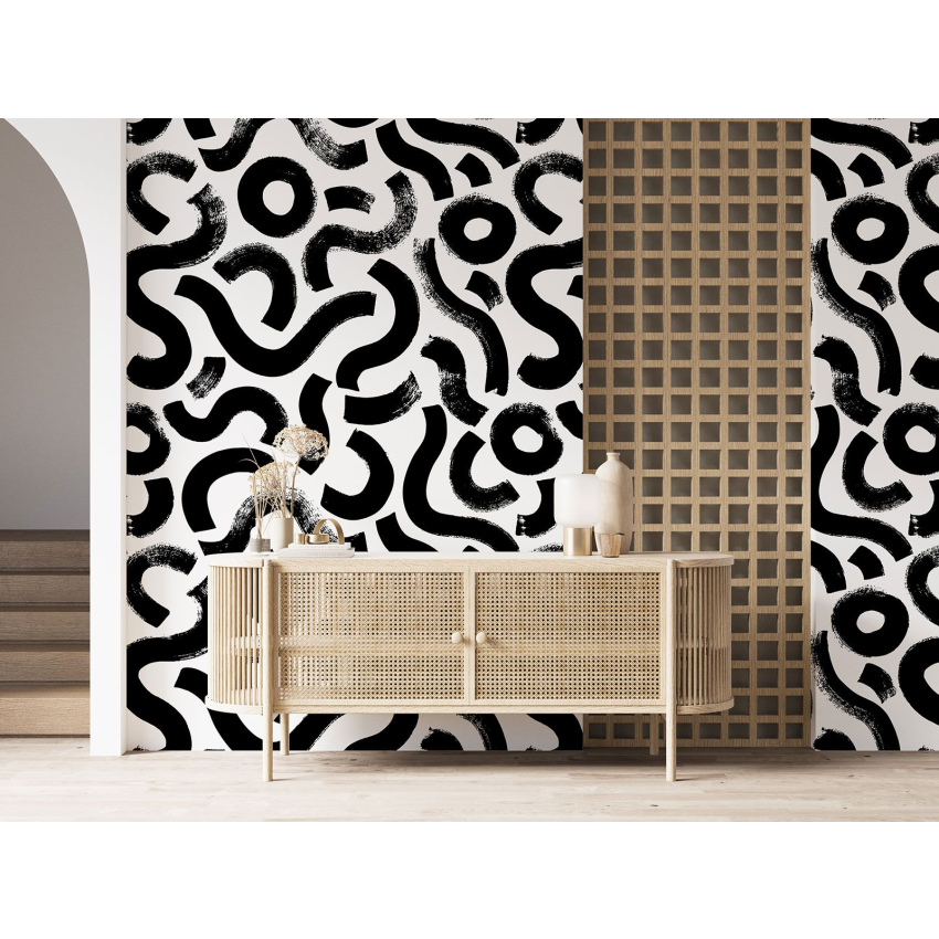 Papier peint motif XL - Motif graphique