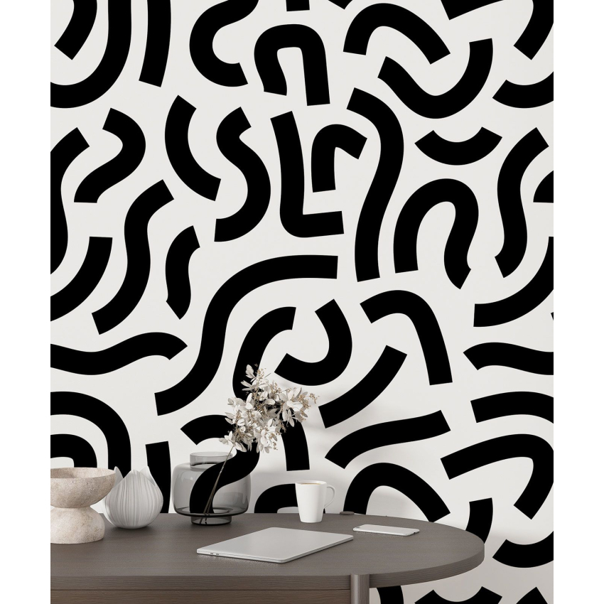 Papier peint motif XL - Motif graphique