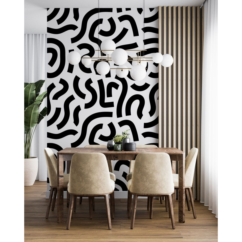 Papier peint motif XL - Motif graphique