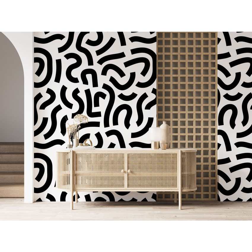 Papier peint motif XL - Motif graphique