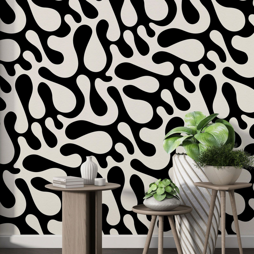 Papier peint motif XL - Motif graphique