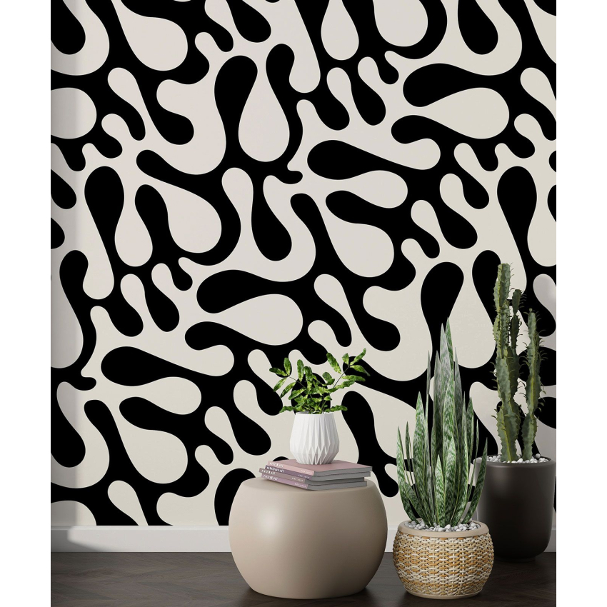 Papier peint motif XL - Motif graphique