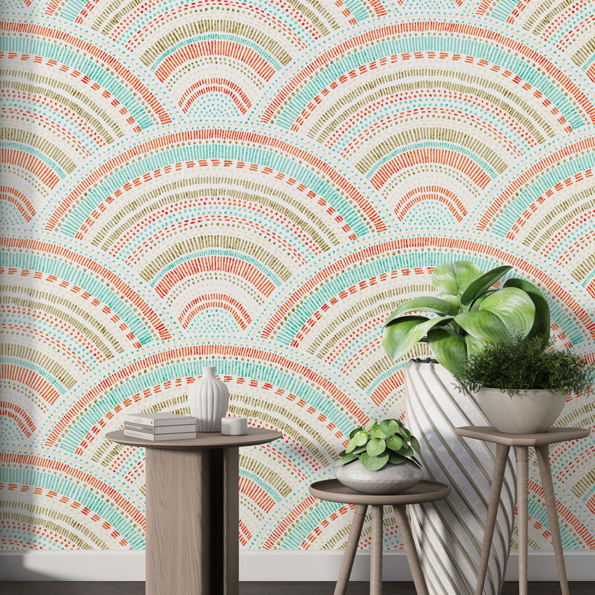Papier peint motif XL - Motif oriental