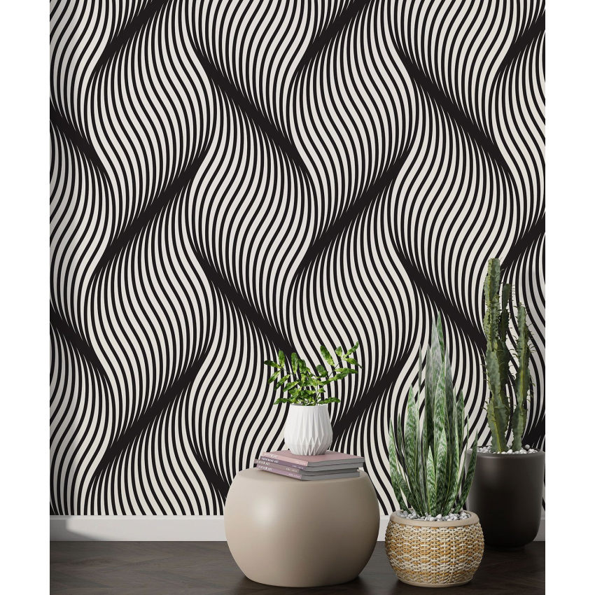Papier peint motif XL - Motif tressé - 439