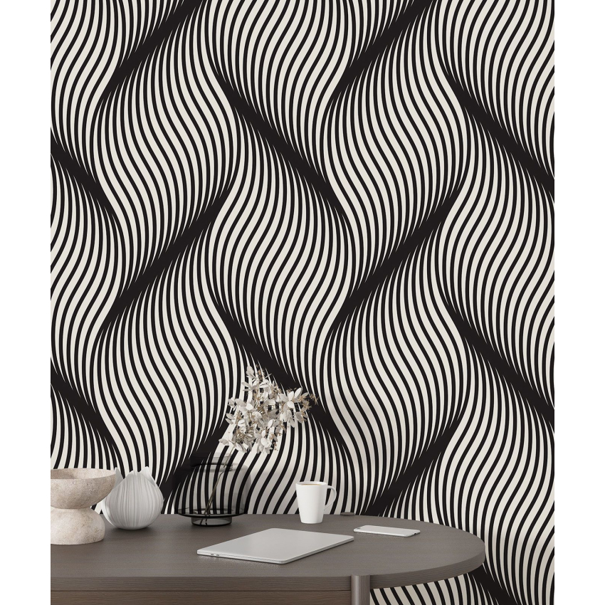 Papier peint motif XL - Motif tressé - 439