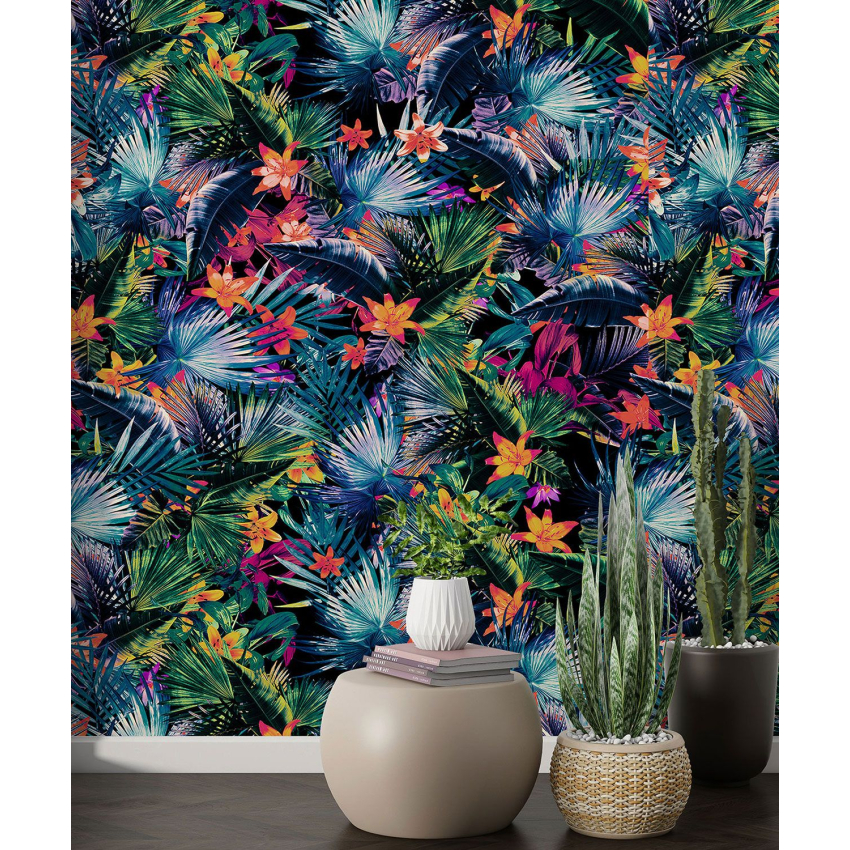 Papier peint motif XL - Motif tropical