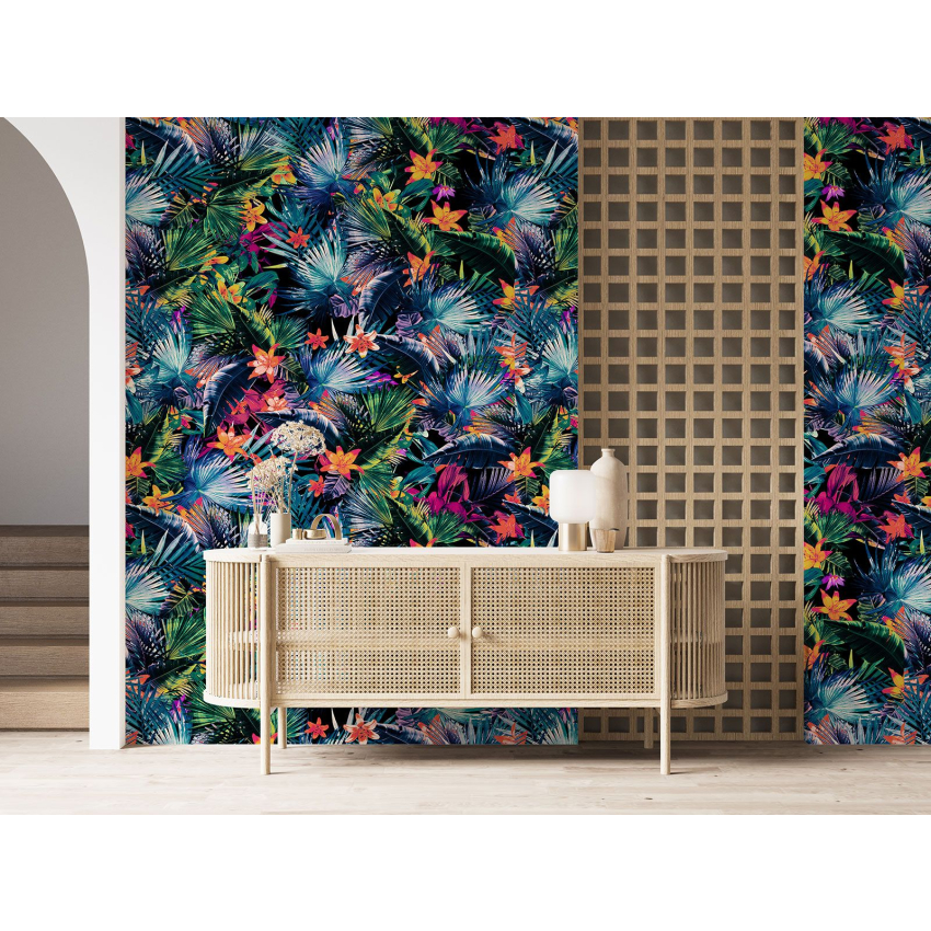 Papier peint motif XL - Motif tropical